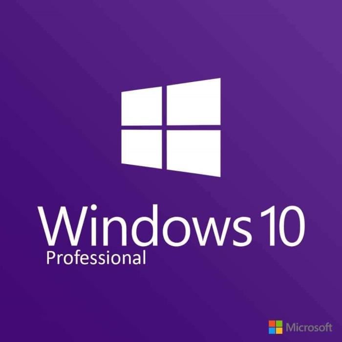 Licence Windows 10 pro 